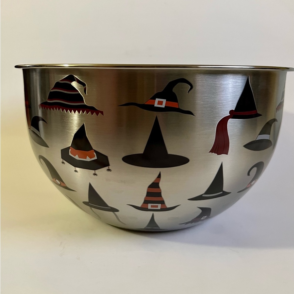 Halloween witch mixing bowl